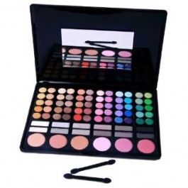 Paleta de 78 sombras e blush