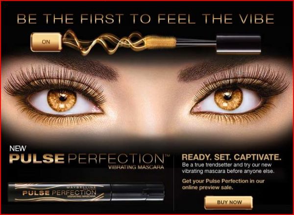 Máscara Pulse Perfection - Maybelline